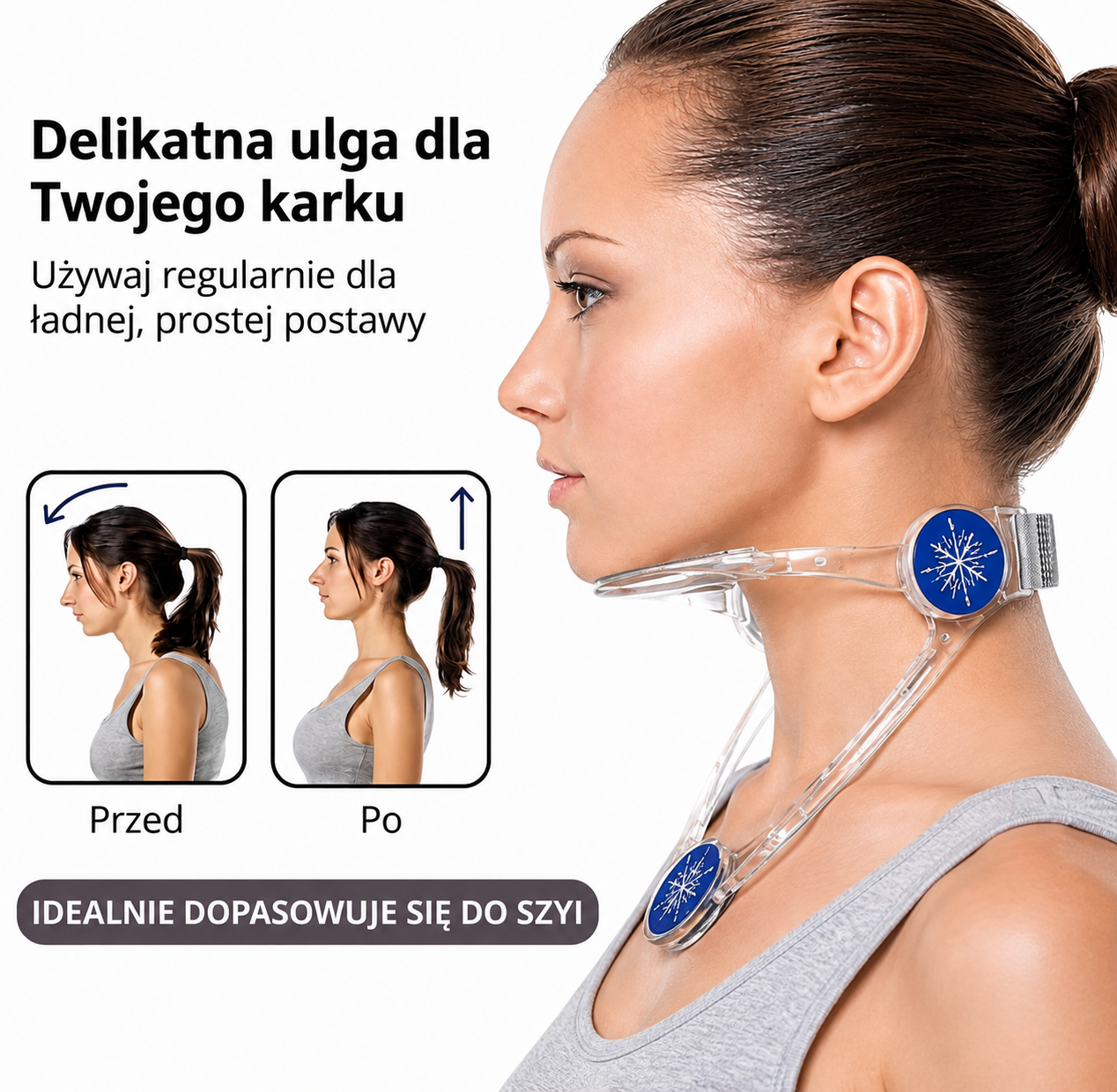 Nekvro™ – Korektor postawy i stabilizator szyi